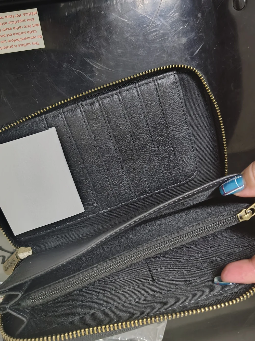 Thirty-One All About the Benjamins Wallet - Ditzy Daisy Pebble